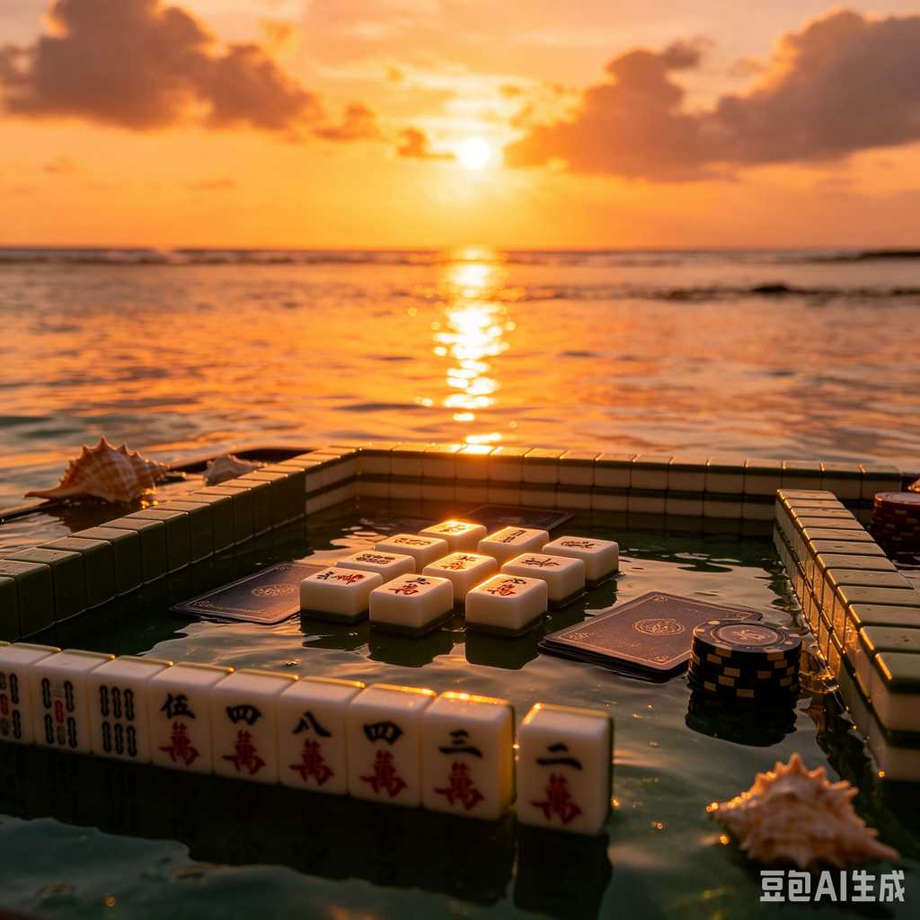 vintage gift mahjong set