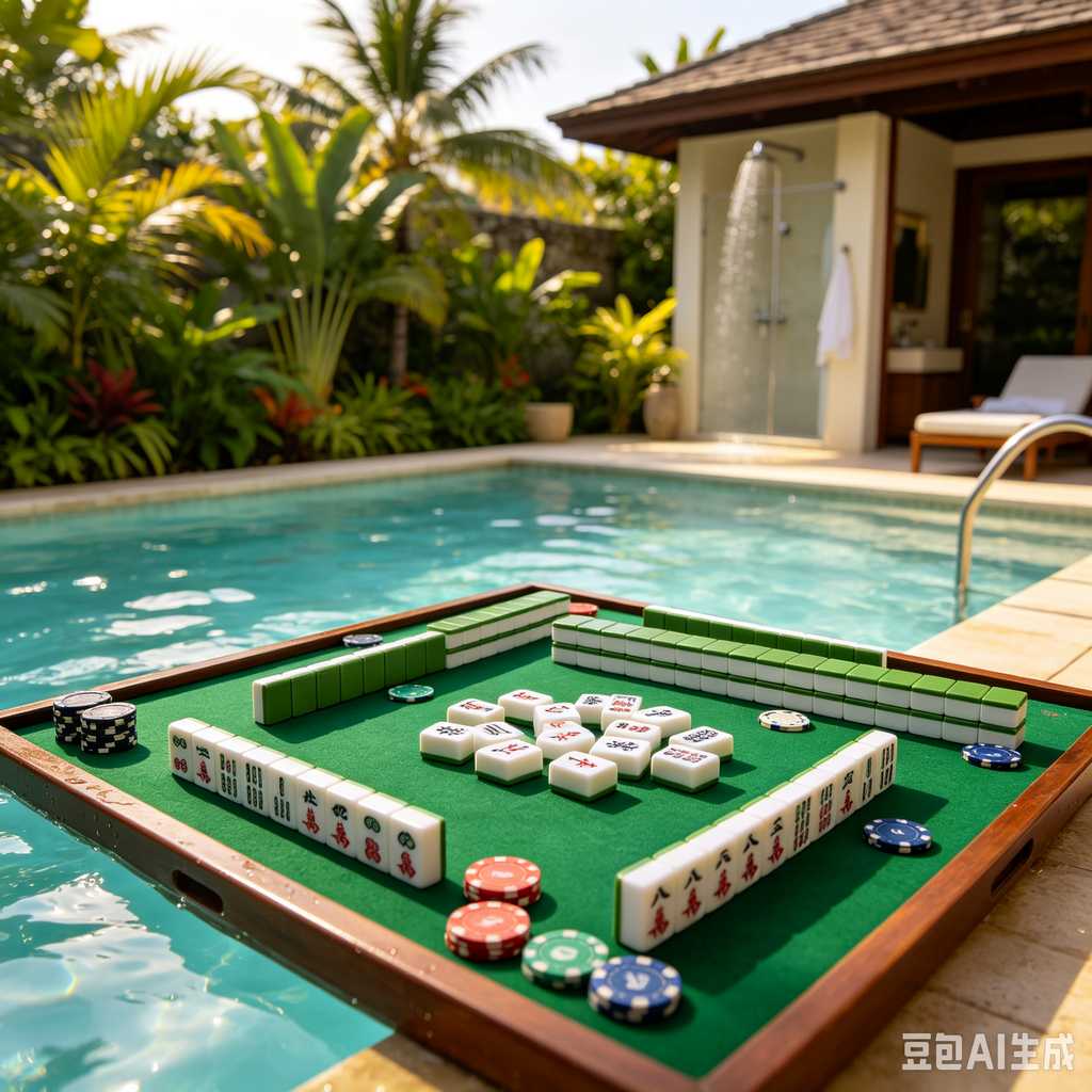 unique decoration mahjong tiles